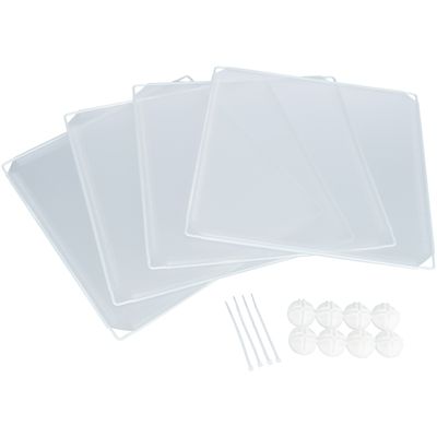 Trixie 4 Uitbreidingspanelen Voor 62460 Kunststof Wit