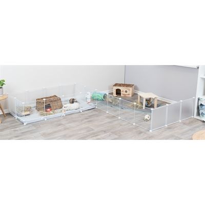 Trixie 4 Uitbreidingspanelen Voor 62460 Kunststof Wit