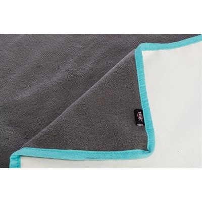 Trixie Fleece Deken Uitloopruimtes En Knaagdierkooi Grijs / Turquoise
