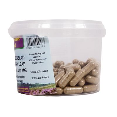Dierendrogist Frambozenblad Capsules