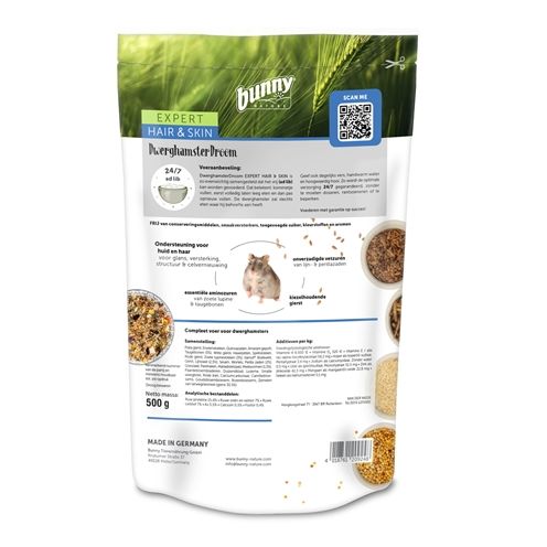 Bunny Nature Dwerghamsterdroom Expert Hair & Skin
