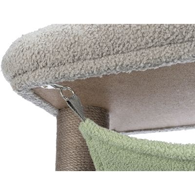 Trixie Kitten Krabpaal Lunito Grijs / Mintgroen