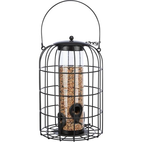 Trixie Voerdispenser Met Gaasbescherming Zwart