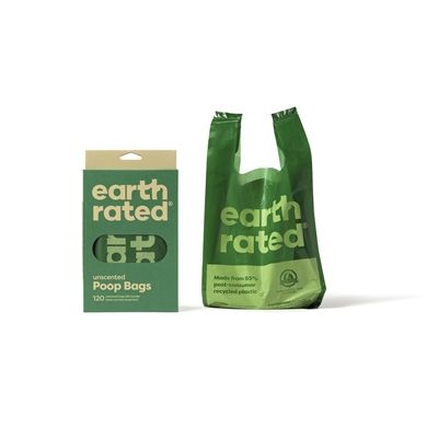 Earth Rated Poepzakjes Met Handvaten Geurloos Gerecycled