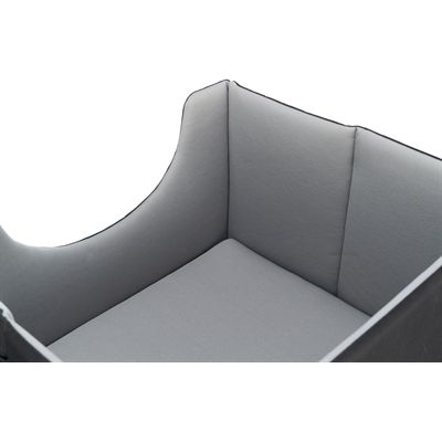 Trixie Autostoel Hond Zwart / Grijs