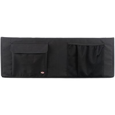 Trixie Autostoel Hond Dubbel Zwart / Grijs