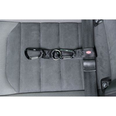 Trixie Autogordel Universeel Met Karabijnhaak Zwart