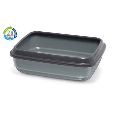 Imac Kattenbak Jerry 2Nd Life Gerecycled Lichtgrijs / Antraciet