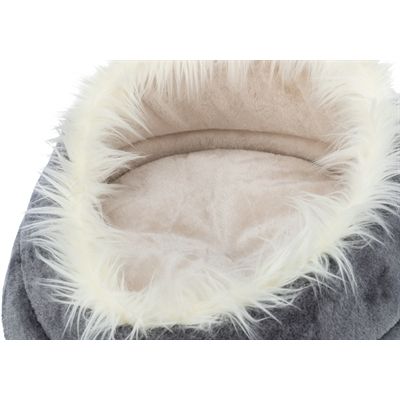 Trixie Hondenmand Minou Rond Soft Edition Grijs / Lichtgrijs