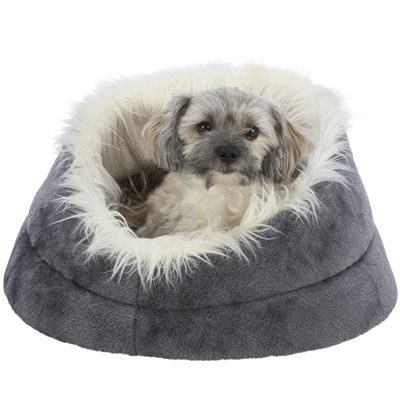 Trixie Hondenmand Minou Rond Soft Edition Grijs / Lichtgrijs