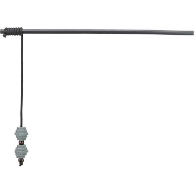 Trixie Kattenspeelgoed Speelhengel Met Halter Citystyle Vilt / Hout