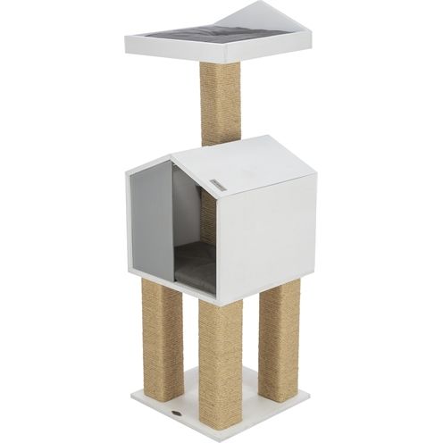 Trixie Be Nordic Krabpaal Jonte Grijs / Wit
