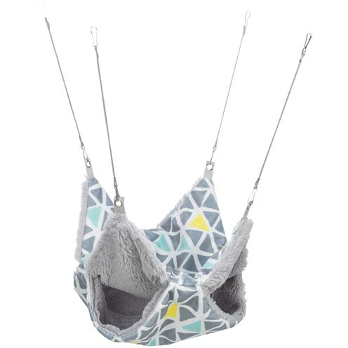 Trixie Hangmat Sunny Met 2 Verdiepingen Voor Grote Hamsters Pluche