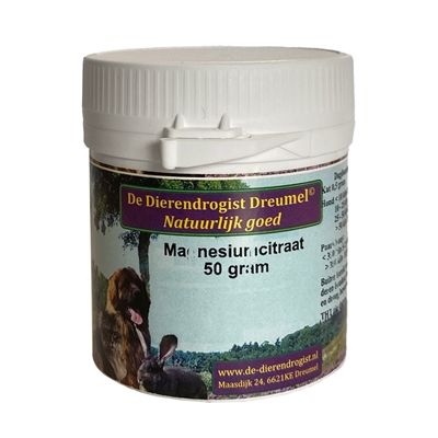 Dierendrogist Magnesium Citraat