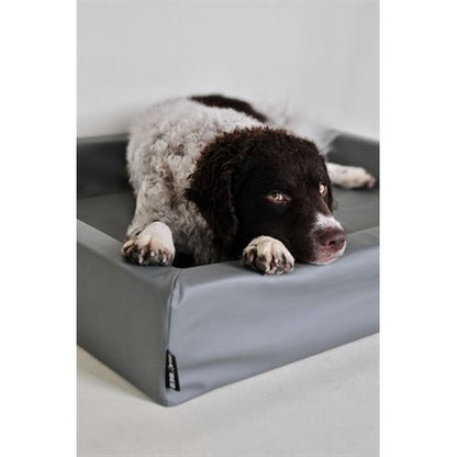 Bia Bed Kunstleer Hoes Hondenmand Grijs