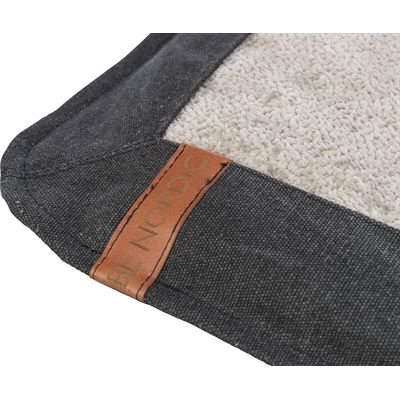 Trixie Be Nordic Hondenkussen Fohr Hoekig Zwart / Zand