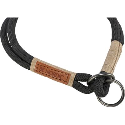 Trixie Be Nordic Halsband Hond Half-Slip Zwart / Zand