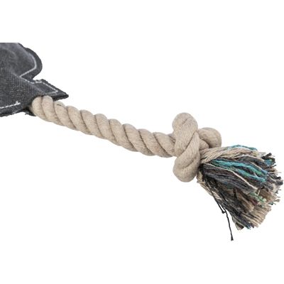 Trixie Be Nordic Hondenspeelgoed Fles Aan Touw Stof