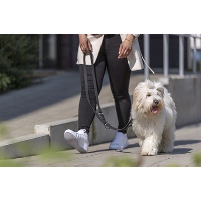 Trixie Citystyle Hondenriem Verstelbaar Pvc Zwart