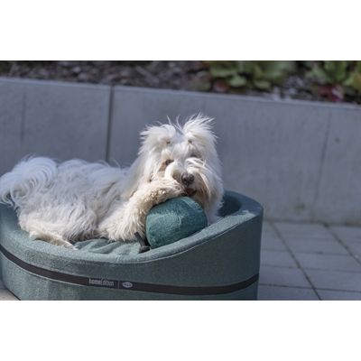 Trixie Citystyle Be Eco Hondenspeelgoed Bal Met Touw Stof Gerecycled