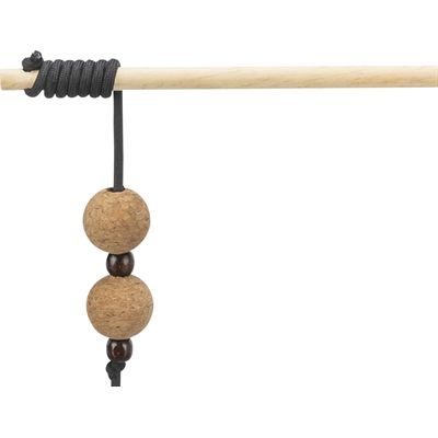 Trixie Citystyle Kattenspeelgoed Speelhengel Met Kogels Kurk / Hout