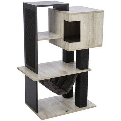 Trixie Citystyle Krabpaal Grijs / Zwart