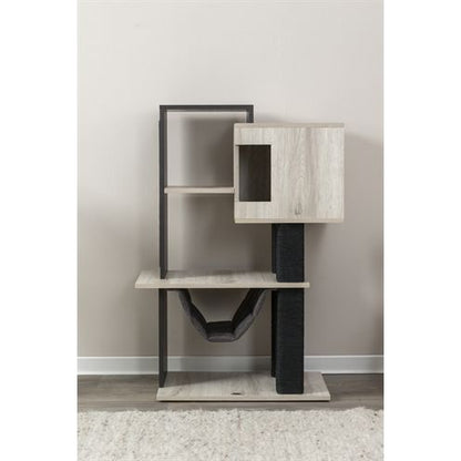 Trixie Citystyle Krabpaal Grijs / Zwart