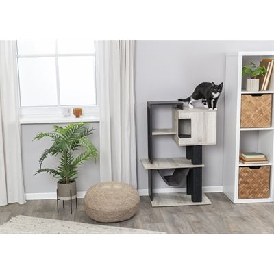 Trixie Citystyle Krabpaal Grijs / Zwart