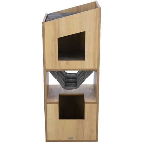 Trixie Citystyle Cat Tower Bruin / Grijs