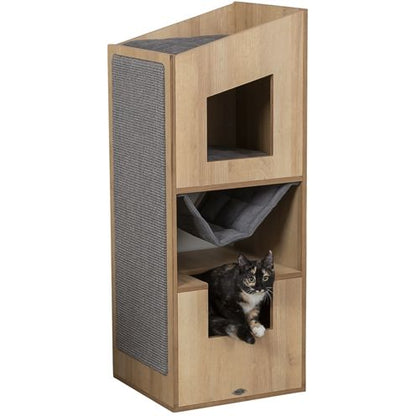 Trixie Citystyle Cat Tower Bruin / Grijs