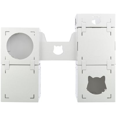 Trixie Kattenmeubel Casa Cara Karton Wit