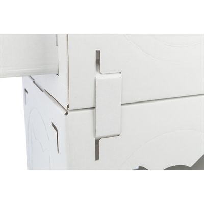 Trixie Kattenmeubel Casa Cara Karton Wit