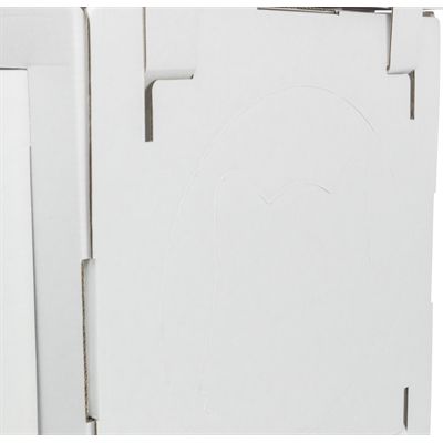 Trixie Kattenmeubel Casa Cara Karton Wit