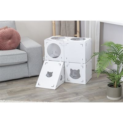 Trixie Kattenmeubel Finca Felice Karton Wit