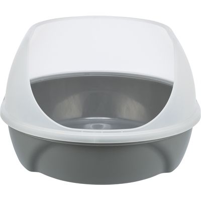 Trixie Kattenbak Simao Hoge Rand Grijs