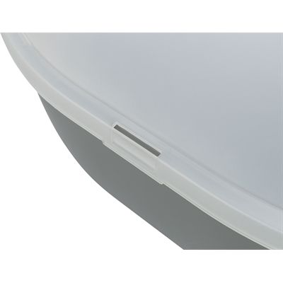 Trixie Kattenbak Simao Hoge Rand Grijs