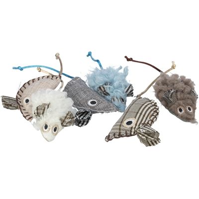Trixie Kattenspeelgoed Muis Pluche Stof Met Catnip