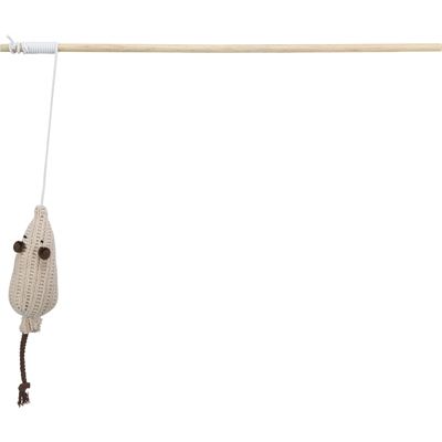 Trixie Kattenspeelgoed Kattenhengel Muis Hout Met Catnip