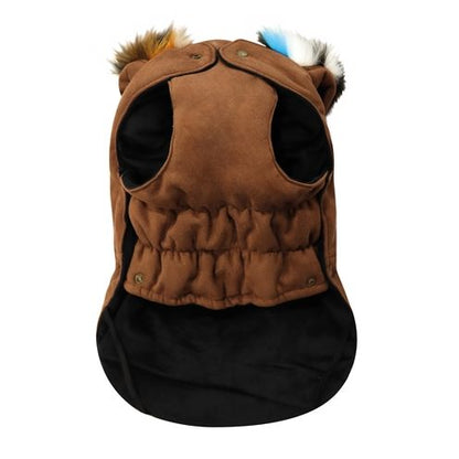 Croci Hondenjas Shearling Gevoerd Bruin