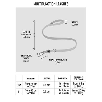 Morso Hondenriem Verstelbaar Gerecycled Lipstick Roze