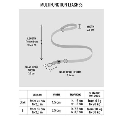 Morso Hondenriem Verstelbaar Gerecycled Pink Think Roze