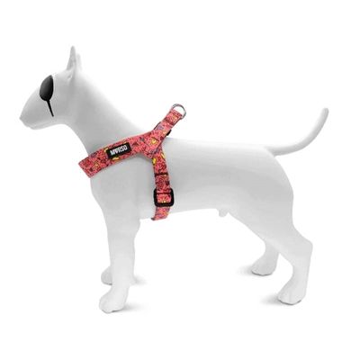 Morso Mini Hondentuig Verstelbaar Gerecycled Pink Think Roze