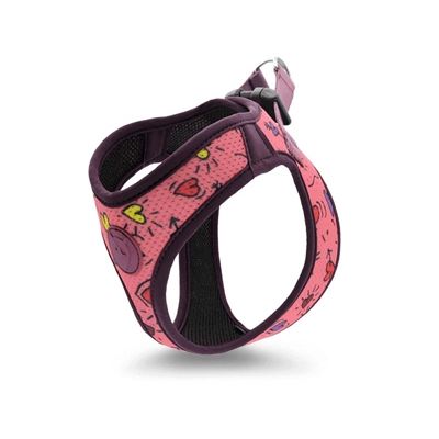 Morso Hondentuig Body Mesh Gerecycled Pink Think Roze