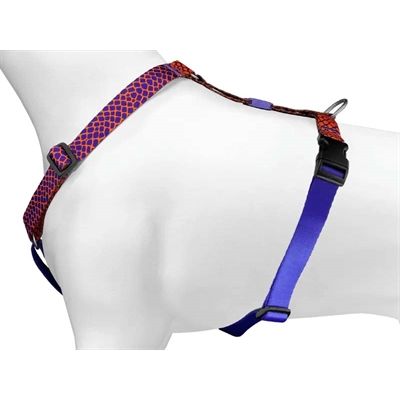 Morso Hondentuig H-Tuig Gerecycled Urban Lizard Rood