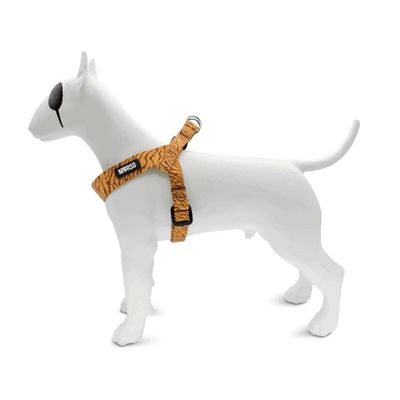 Morso Mini Hondentuig Verstelbaar Gerecycled Jungle Drum Oranje