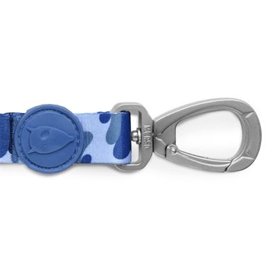 Morso Hondenriem Gerecycled Splash Blauw