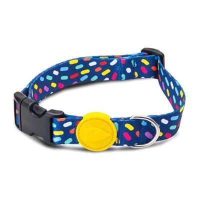 Morso Halsband Hond Gerecycled Color Invaders Paars