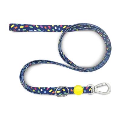 Morso Hondenriem Verstelbaar Gerecycled Color Invaders Paars