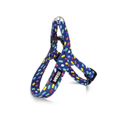 Morso Mini Hondentuig Verstelbaar Gerecycled Color Invaders Paars