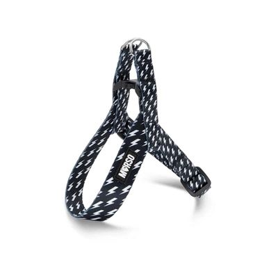 Morso Mini Hondentuig Verstelbaar Gerecycled Power Flow Zwart